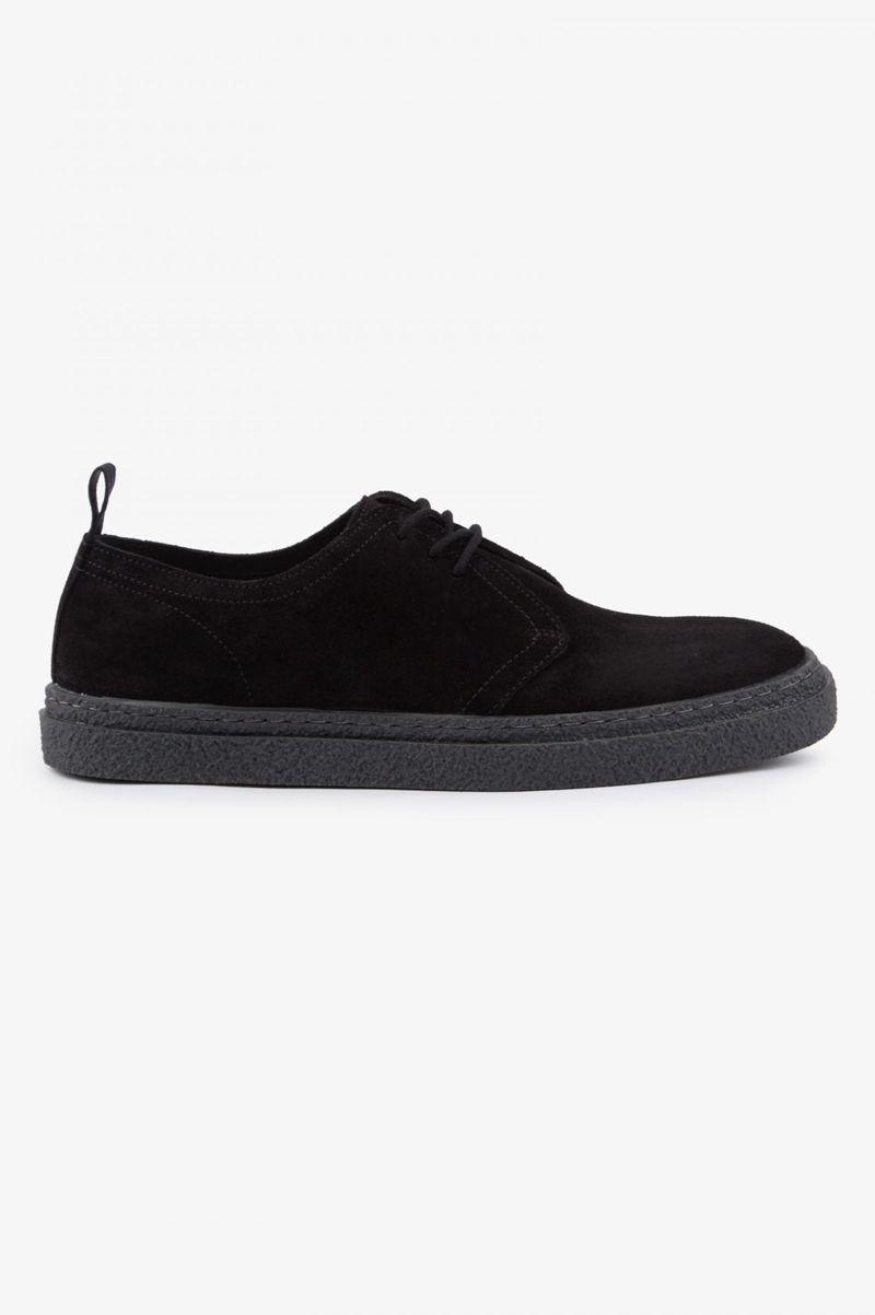 Black Fred Perry Linden Women\'s Shoes | PH 1859PJJQ